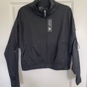 Adidas mesh back windbreaker jacket